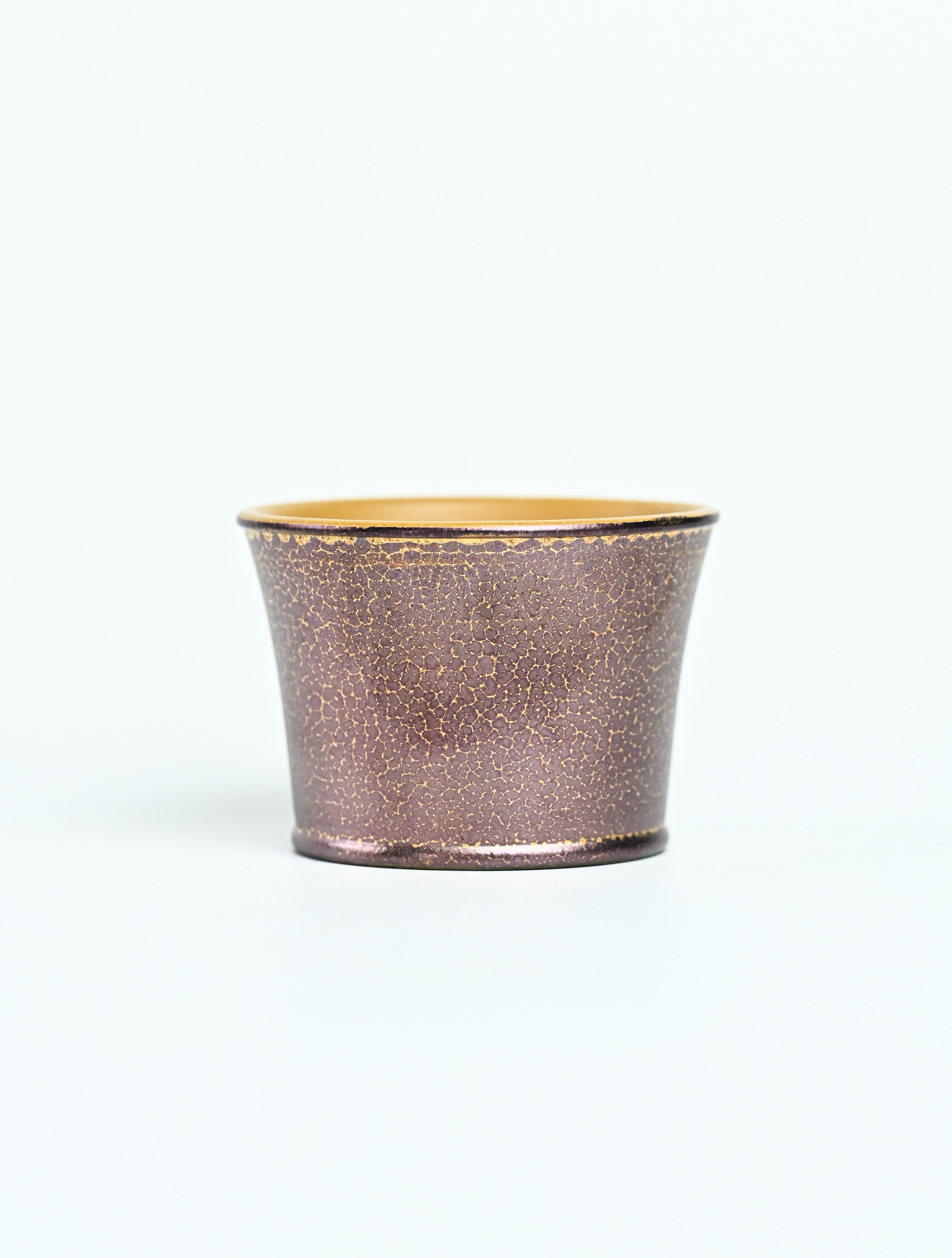 YANYOO handmade Yixing tea cup, Wild Plume collection purple product.