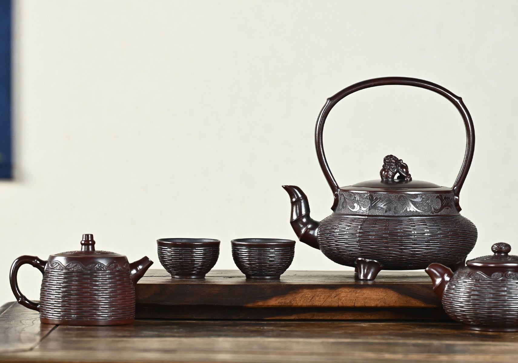 YANYOO handmade Yixing teapot: Bamboo collection banner desktop version