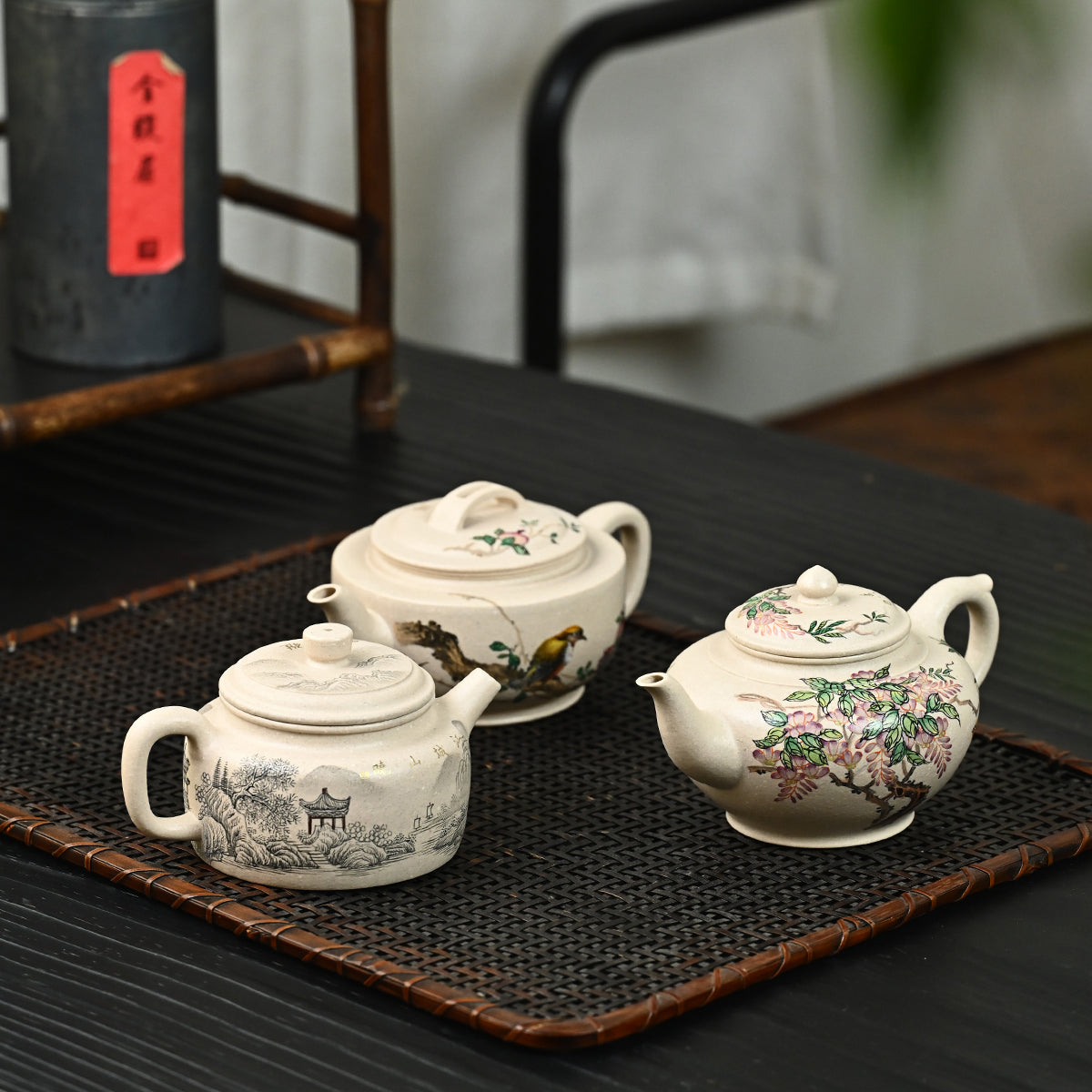 YANYOO handmade Yixing teapot: Moonlight collection banner mobile version.