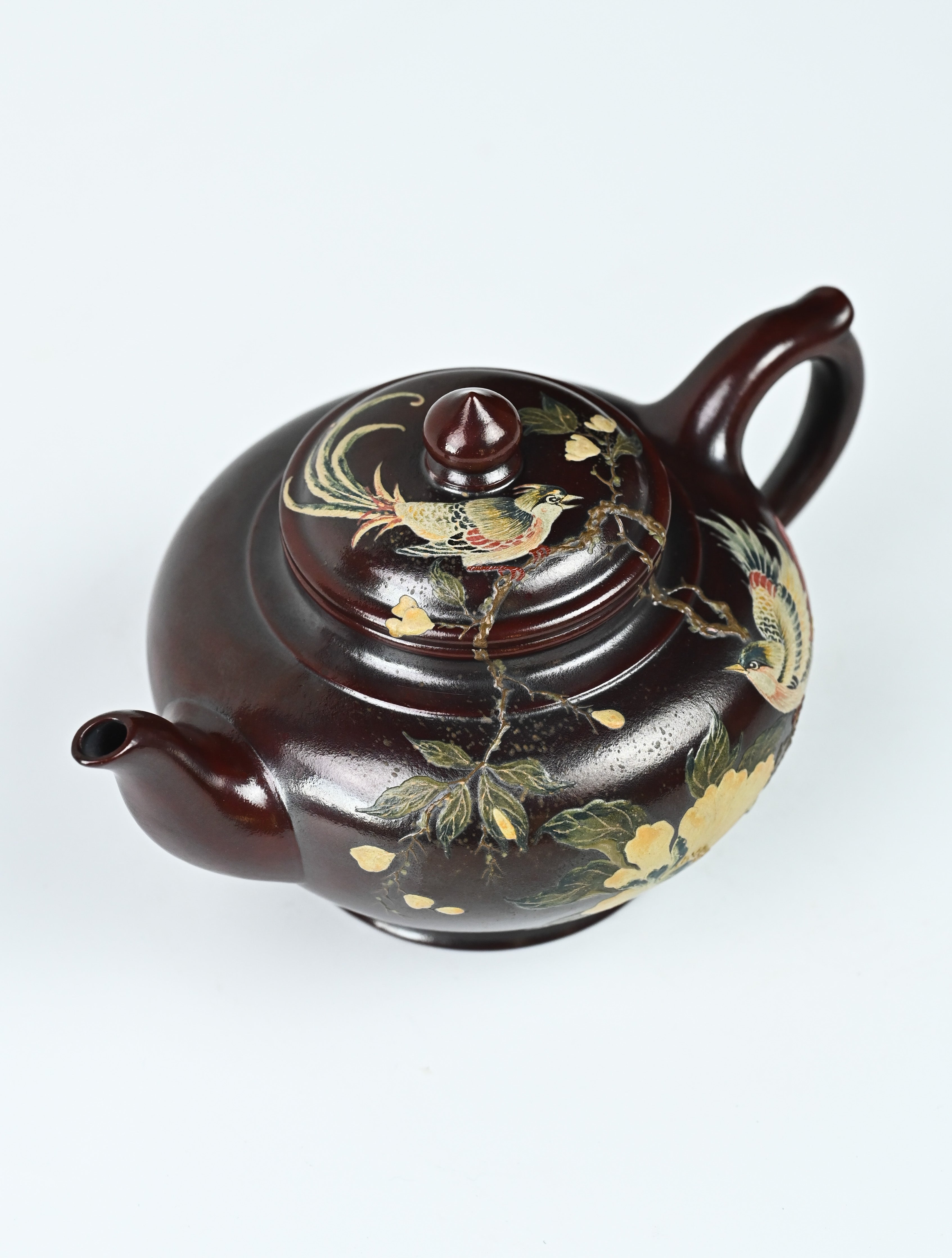 Smiling Cherry Yixing Teapot